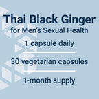 Life Extension Male Vascular Sexual Support, Jengibre Negro, 30 Cápsulas Vegetarianas