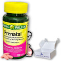 Vitaminas Prenatales - Multivitamínico Multimineral para Embarazadas y Mujeres en Lactancia - 100 Comprimidos
