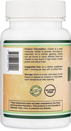 Inositol Capsules (Myo Inositol) 1000mg Health Support for Women (60 Count) (No Fillers, Vegan Safe, Gluten Free) by Double Wood