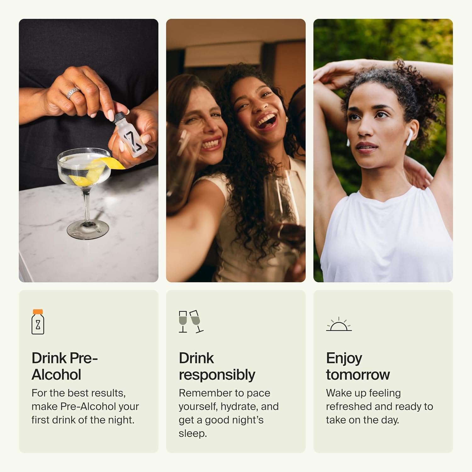ZBiotics — Probiótico antes de beber alcohol, despierta mejor, respaldado por la ciencia, patentado, 12 botellas de 14 ml