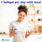 Vitamin D3 4000 IU Food Supplement - 360 Softgels - YounGlo Research