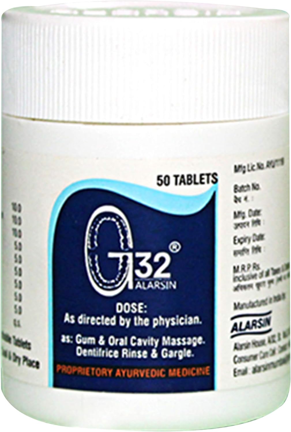 Ayucine Forever Alarsin G-32 - 100 Comprimidos