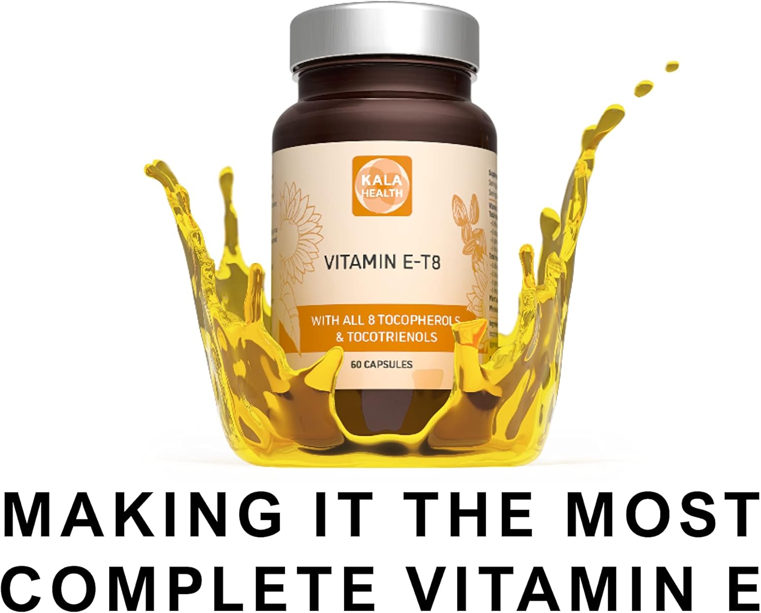 Unique Formula with All 8 Tocopherols and Tocotrienols Vitamin E – Contains no PAH’s, Heavy Metals, Contaminants or Preservatives - Certified Sustainable - Hair, Scars and Skin