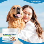 Suplemento de Vitaminas K2 y D3 para Perros – 60g