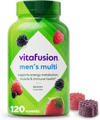 Vitafusion Multivitamínico en Gominolas para Hombres, Sabor Berry, 120 unidades (60 días)