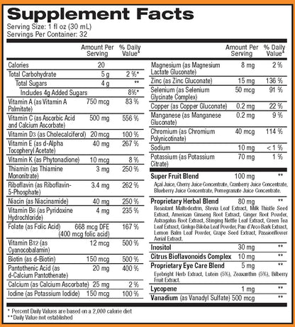 ReViva Liquid Multivitamin Twin Pack – Sabor Tropical Burst: Endulzado naturalmente, sin azúcares añadidos, para – Image 2