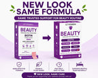 EZ VITAMINS Tiras Orales de Biotina, Vitamina E, Colágeno y Folato - Sabor Fresa - 30 Tiras