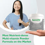 NanoVM Multivitamínico Infantil 9-18 Años Sin Alérgenos - 275g en Polvo