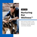 Nutri-Vet Multi-Vite Masticables Multivitamínicos para Perros Adultos - 60 Unidades