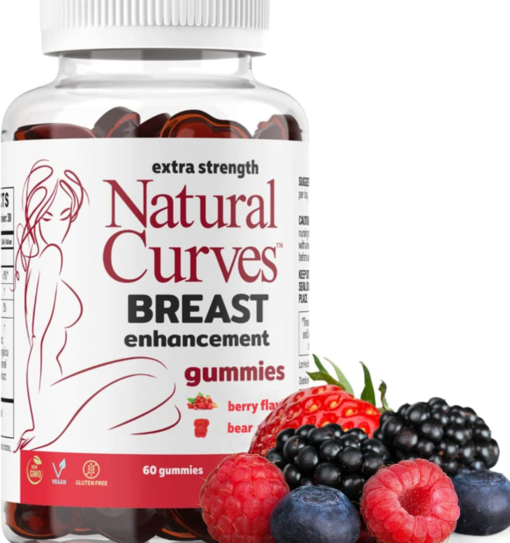 Natural Curves Gominolas de Bienestar Femenino con Hierbas - 60 Gominolas
