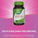 Nature's Way Youthful You DHEA 5 mg – 60 cápsulas veganas