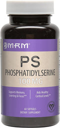 MRM Nutrition PS 10mg - Fosfatidilserina 100mg - 60 Cápsulas