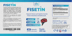 Logic Nutra Fisetina Doble Concentración - 200 mg por Cápsula - 60 Cápsulas - Suplemento Antioxidante