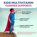Zaytun Gominolas Multivitamínicas para Niños - 90 unidades, con vitaminas A, C, D, E, B6, B12 y Biotina