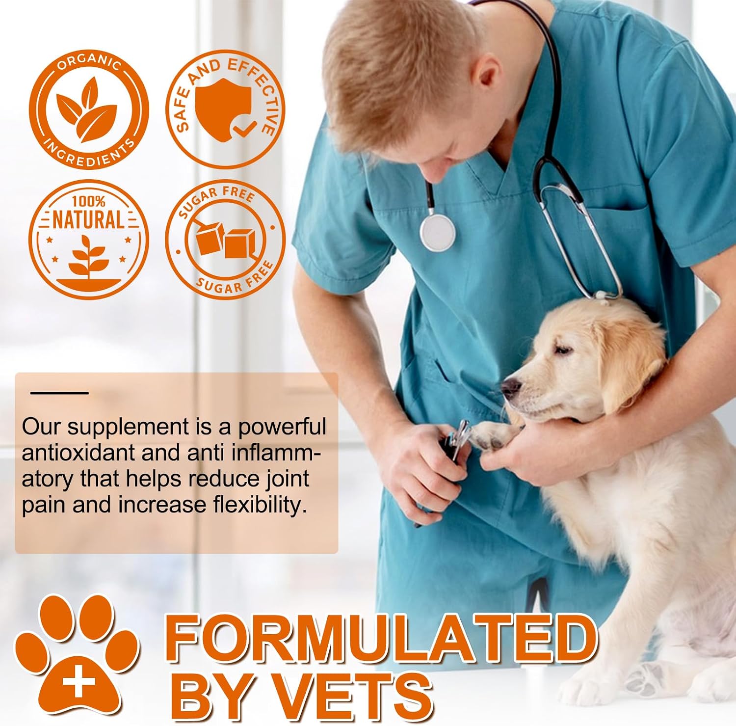 Cúrcuma para Perros, 180 Comprimidos de Cúrcuma Curcumina - ALIVO