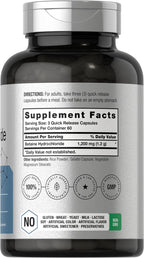 Horbäach Betaína HCl 1200mg - 180 Cápsulas