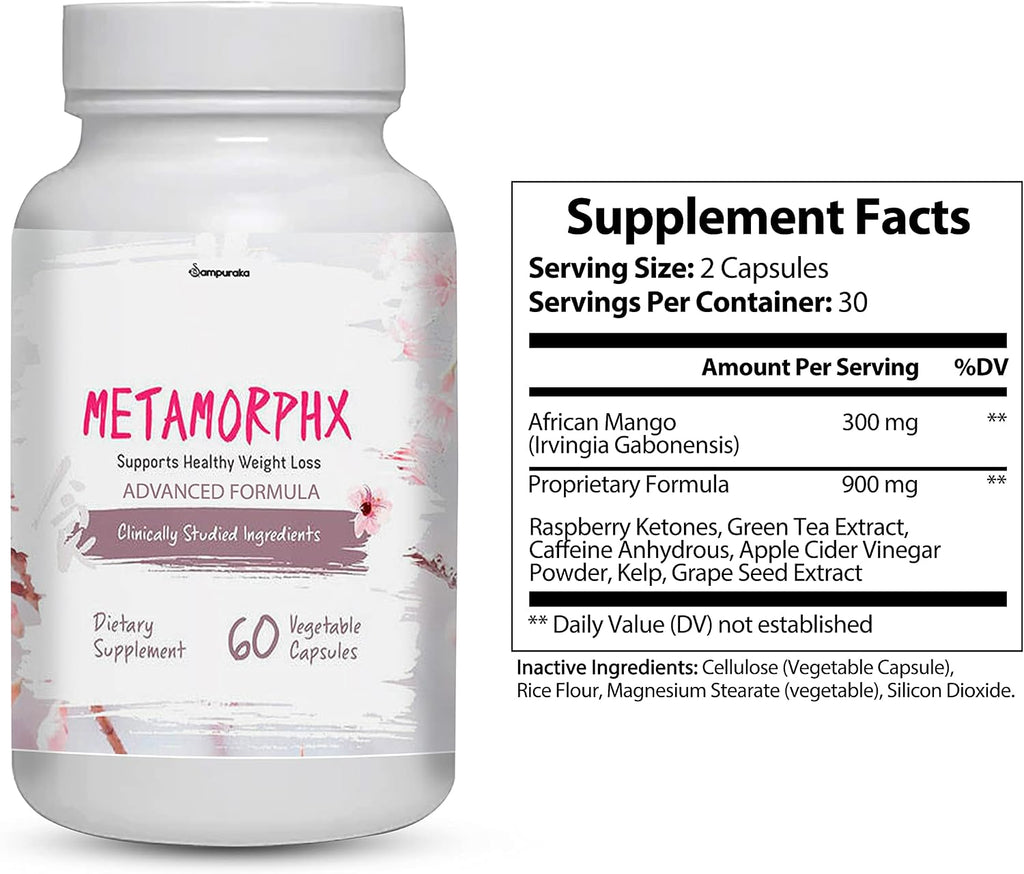 Metamorphx Advanced New Formula 2 Pack - 60 Days Supply