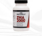 Beverly International ZMA 2000 - 90 Cápsulas - Zinc, Magnesio Aspartato y Vitamina B6