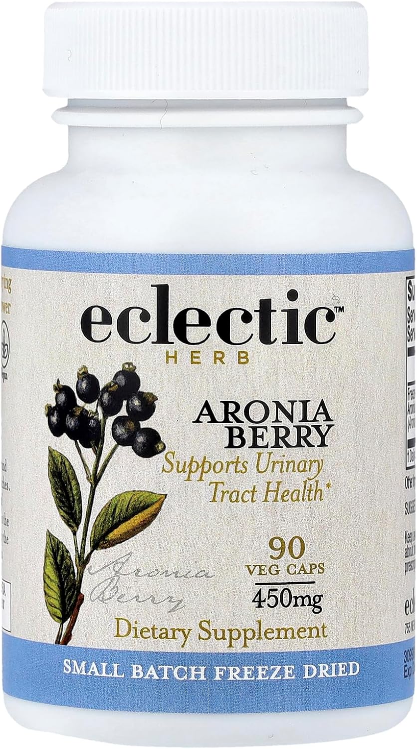Eclectic Aronia Berry Cog Fdv, Blue, 90 Cápsulas