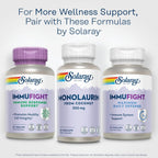 SOLARAY Monolaurin 500 mg from Natural Coconut - Food Supplement - 60 Vegan Capsules