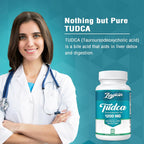Zingicin TUDCA 1200mg - 60 Cápsulas Vegetales - Complemento Alimenticio de Sales Biliares