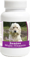Healthy Breeds Goldendoodle Multivitamínico Senior para Perros - 60 Comprimidos Masticables