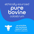 Zena Nutrition Colostro Bovino en Polvo, 1000mg, Puro, Sin Sabor, 30 Dosis