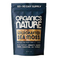 Organics Nature Raw Wildcrafted Sea Moss - Musgo Marino Salvaje Crudo 113g (4 oz)