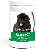 Healthy Breeds Newfoundland Aceite de Salmón Masticables Blandas, 90 Unidades