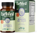 EarthFirst Organic Multivitamínico Diario para Mujeres 50+ 60 Comprimidos