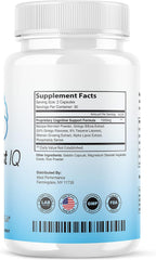 Neuro Boost IQ - Suplemento para la concentración y memoria (120 Cápsulas, 2 Envases)