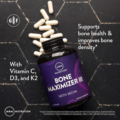 MRM Nutrition Bone Maximizer III - Suplemento Óseo para Hombres y Mujeres - 50 Dosis – Image 4