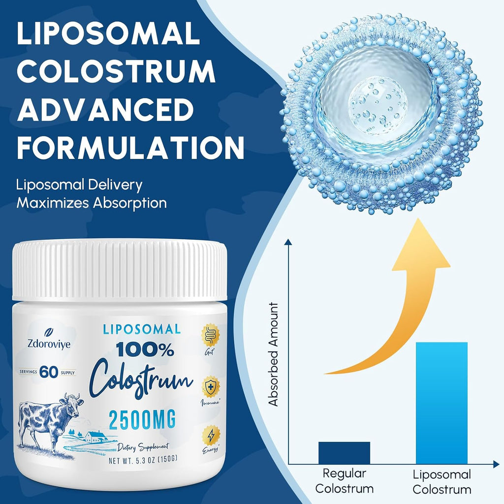 Zdoroviye Calostro Bovino Liposomal en Polvo