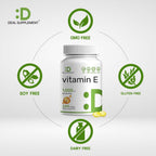 Vitamina E 1,000 IU – 240 Cápsulas Blandas