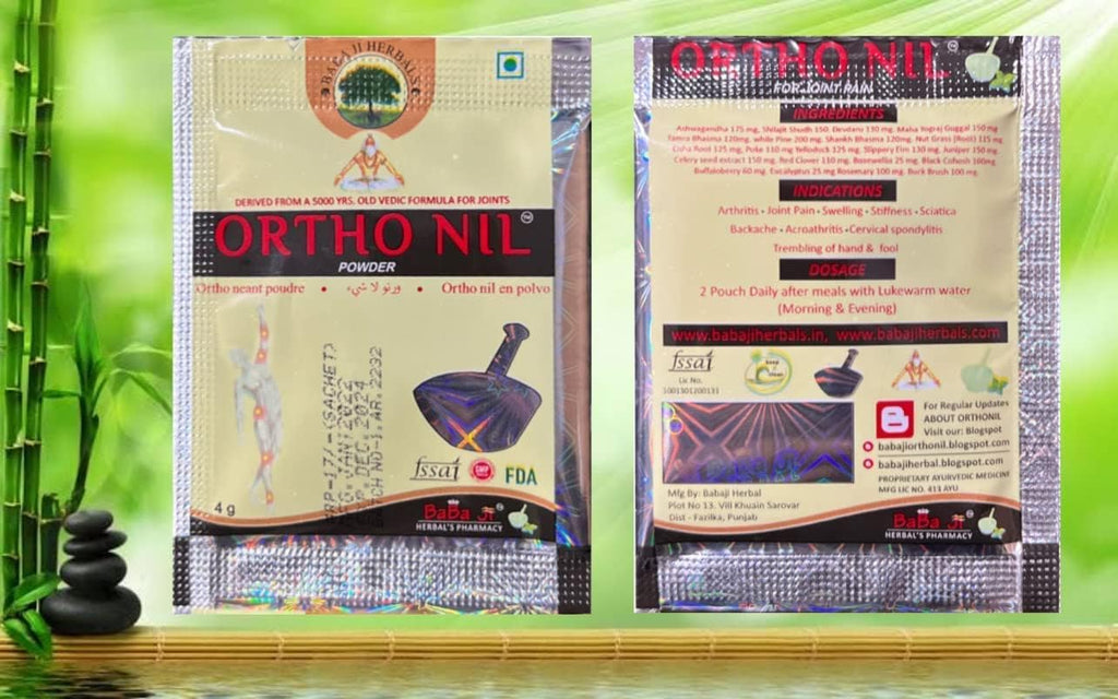 Babaji Herbals Ortho Nil (Polvo) - Pack de 20 Sobres de 4g