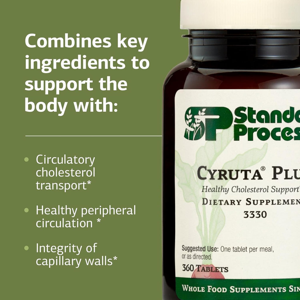 Standard Process Cyruta Plus - Circulatory and Capillary Support - 360 Tablets