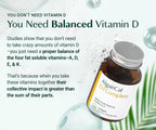 ALGAECAL D3 Complete - Combinación de Vitamina D3, K2, A y E, 180 Cápsulas Blandas (3 Envases)