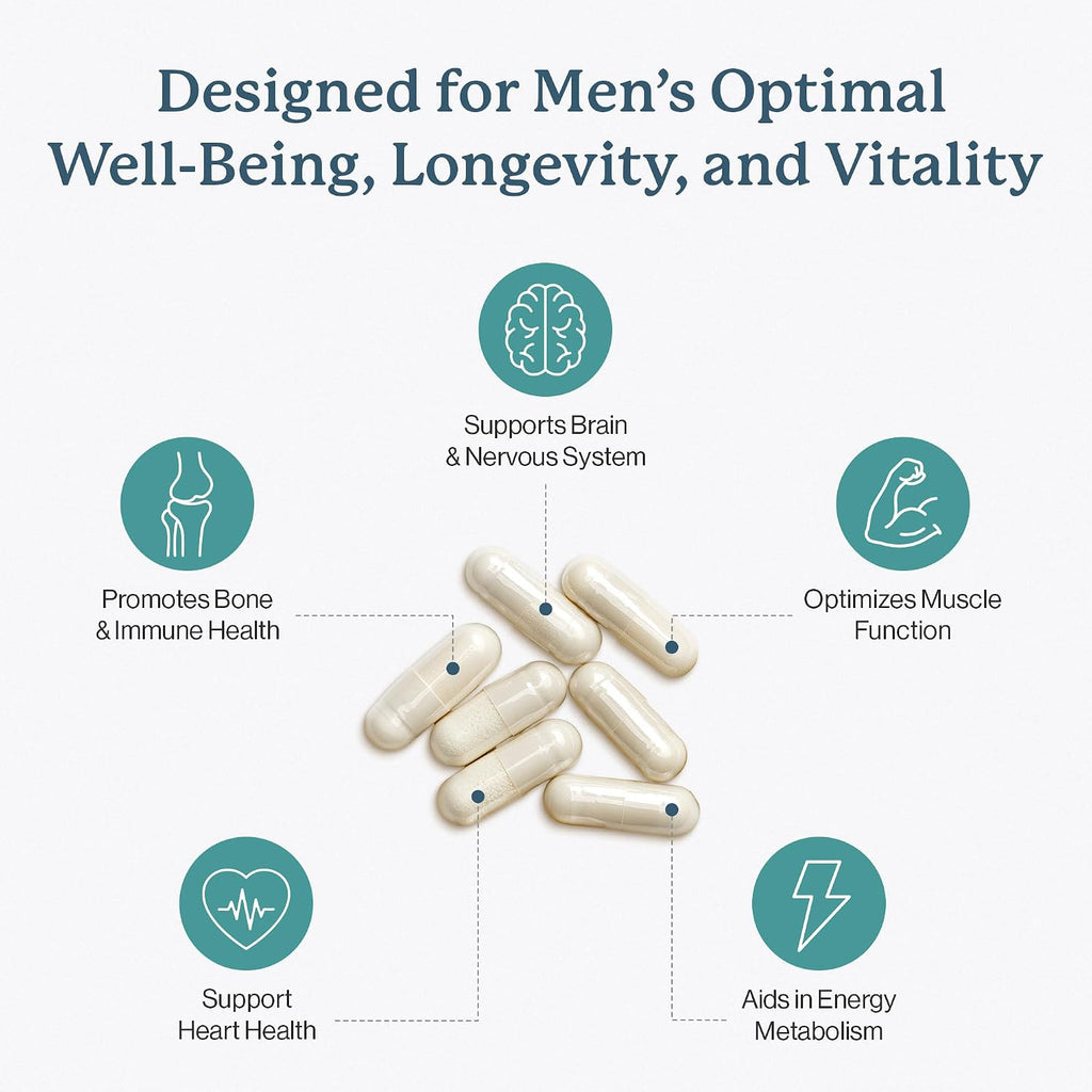 Dr. Fuhrman Multivitamínico para Hombres (2 Meses) - Vegano