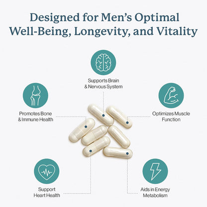 Dr. Fuhrman Multivitamínico para Hombres (2 Meses) - Vegano – Image 2