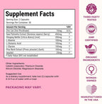 AndroBlocker 8-in-1 Women Supplement with Inositol & Zinc – 60 Cápsulas