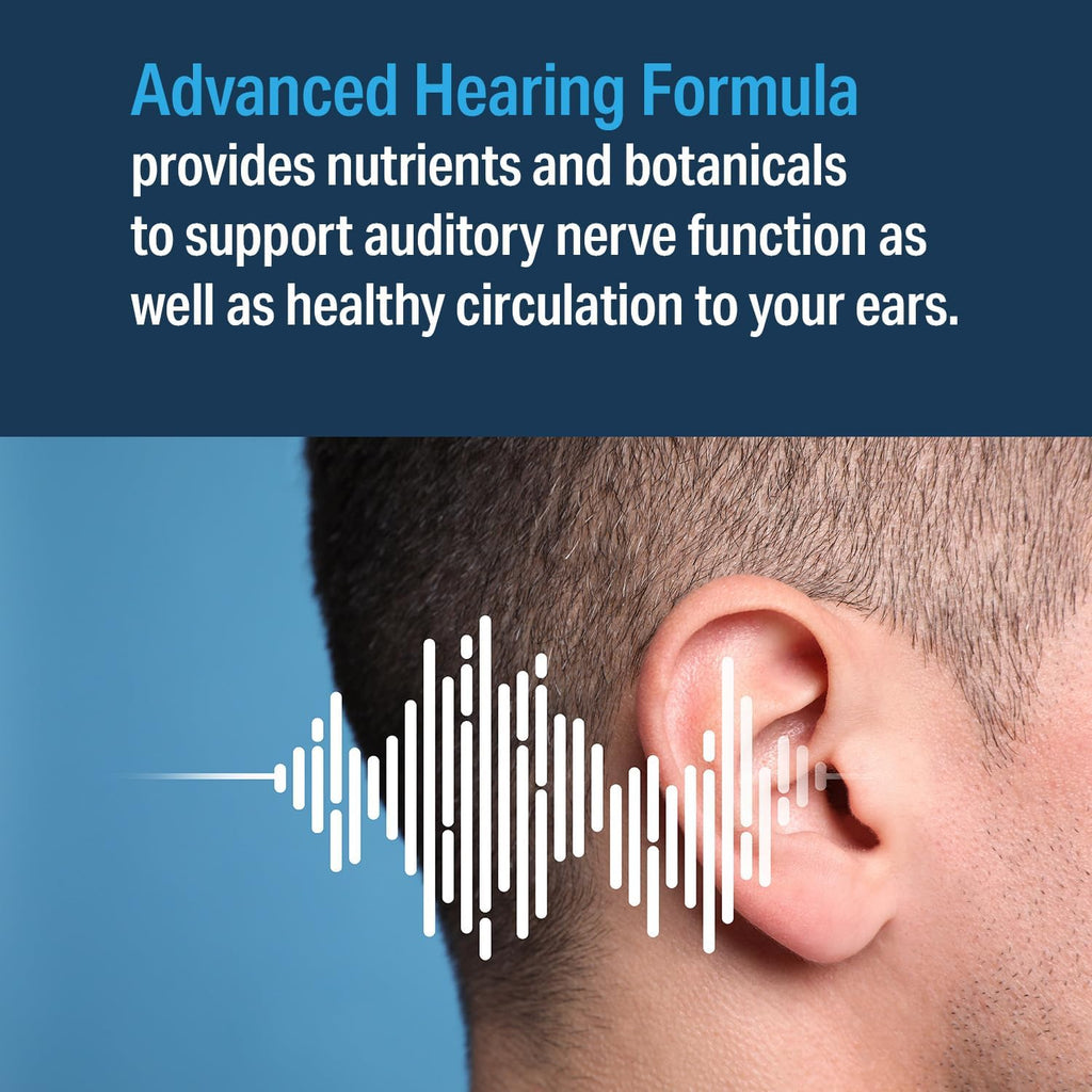 Advanced Bionutritionals Advanced Hearing Formula – Suplemento Auditivo, 60 Comprimidos