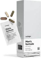 Multivitamínico para Hombres meOrigin | Complejo con Zinc, Vitamina D, C, B12, Saw Palmetto, Biotina, Selenio | 79 Nutrientes para la Energía y el Cabello Saludable | 30 Días