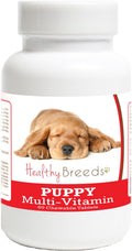 Healthy Breeds English Cocker Spaniel Tableta multivitamínica para cachorros, 60 comprimidos
