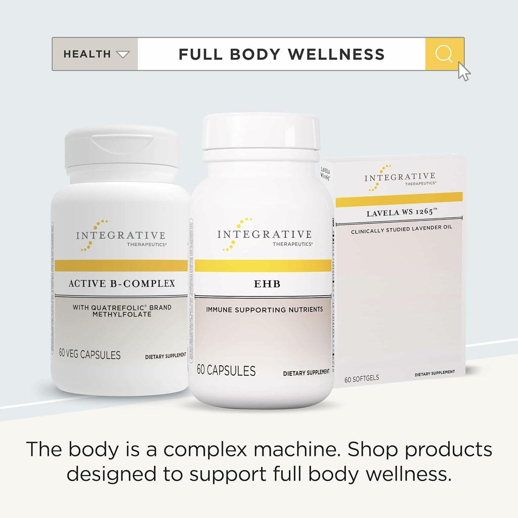Integrative Therapeutics EHB - Complemento de apoyo inmunitario con vitaminas A, C y B6 y zinc - 60 cápsulas