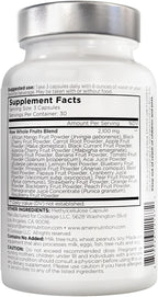 Amen Fruits, Suplemento Diario de Vitaminas con Más de 20 Extractos de Frutas Enteras - Multivitamínico Natural, Bayas, Antioxidantes, Polifenoles y Flavonoides - No-GMO - 90 Cápsulas