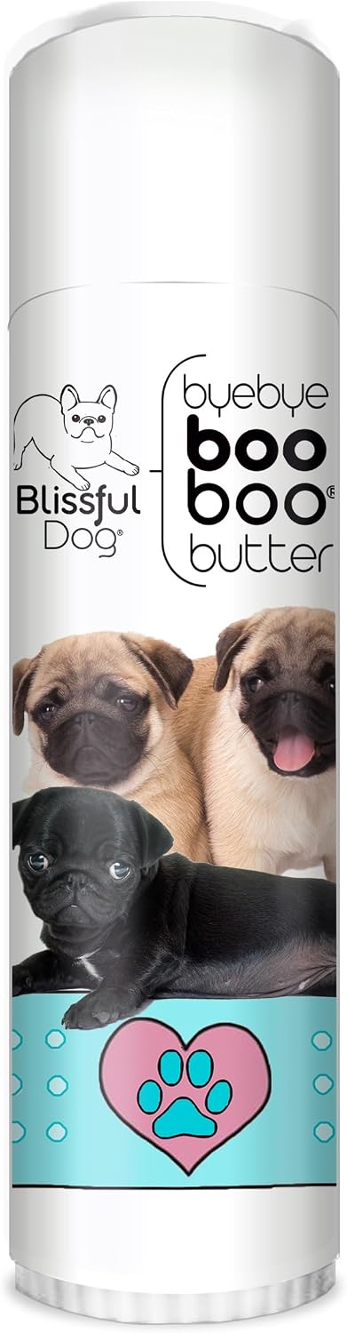 The Blissful Dog .50 oz Tubo Pug Booboo Butter