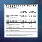 Focus Select AREDS2 – Complemento Ocular Multivitamínico y Mineral, 180 Cápsulas Blandas