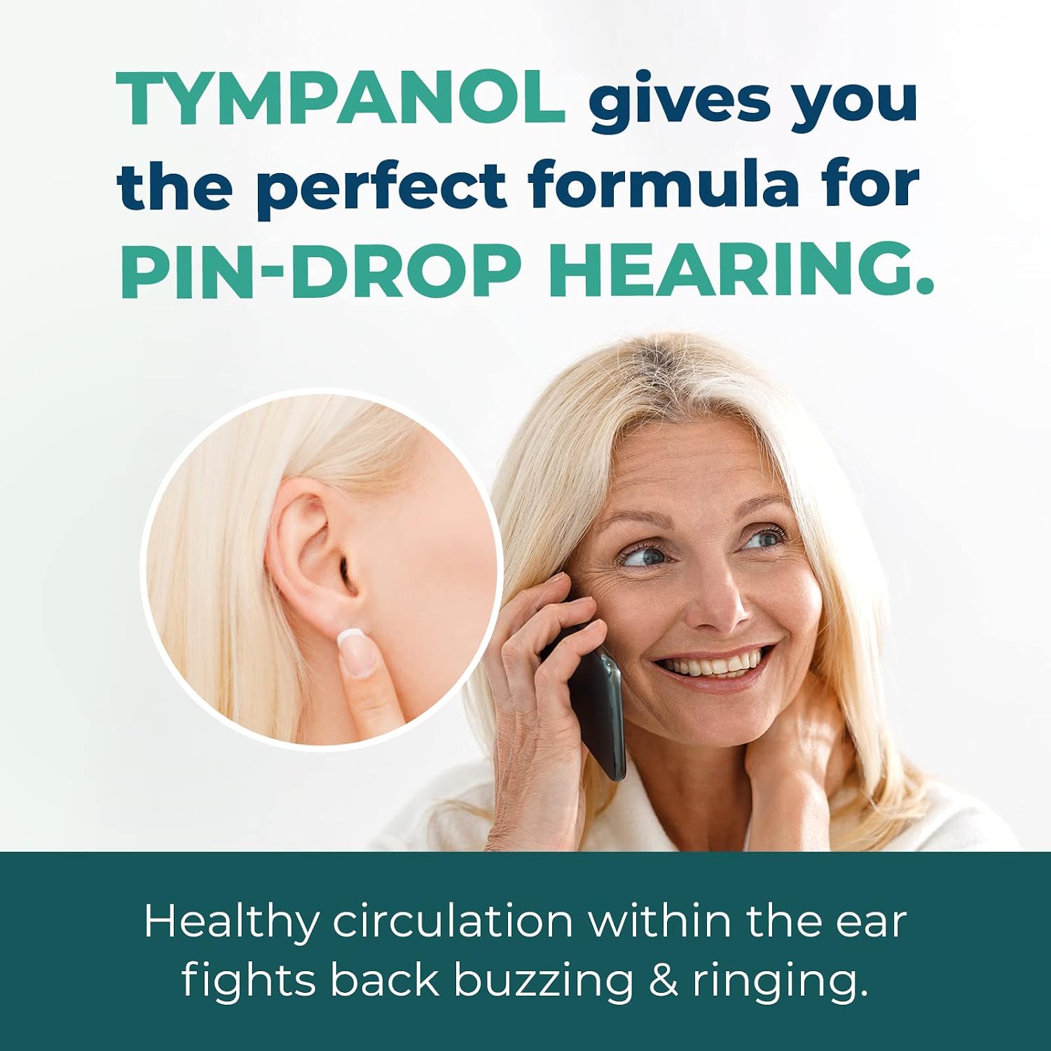 Tympanol - Complemento para la Audición con Cognizin - 30 Cápsulas