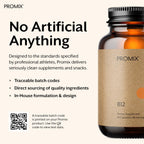 Promix Nutrition Vitamina B12 - 1000 mcg Metilcobalamina - 90 cápsulas