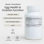 Perelel Fertility Support, Multivitamínico Antioxidante con CoQ10, NAC y Açaí, 60 Cápsulas